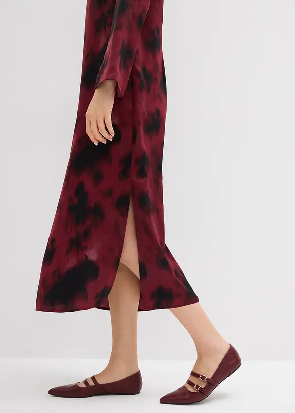 Midikleid aus Satin, bonprix