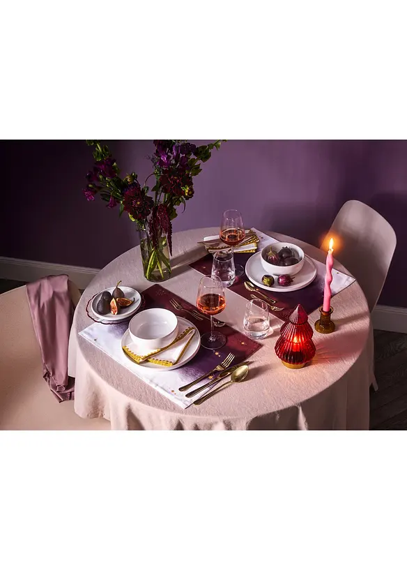 Tischsets aus Bio Baumwolle (2er Pack), bonprix