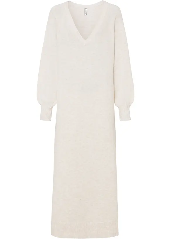Oversized Strickkleid in Midilänge, bonprix
