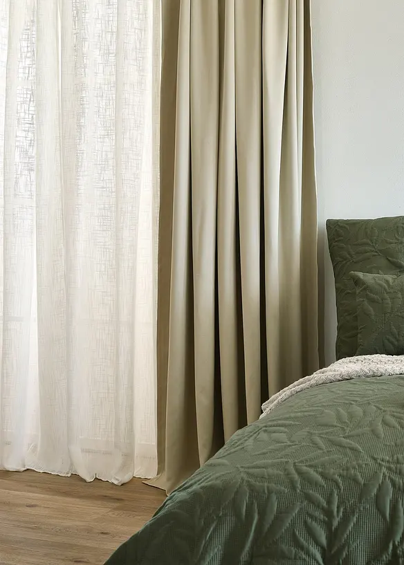 Rideau occultant (1 pce), taille normale et XXL, bonprix