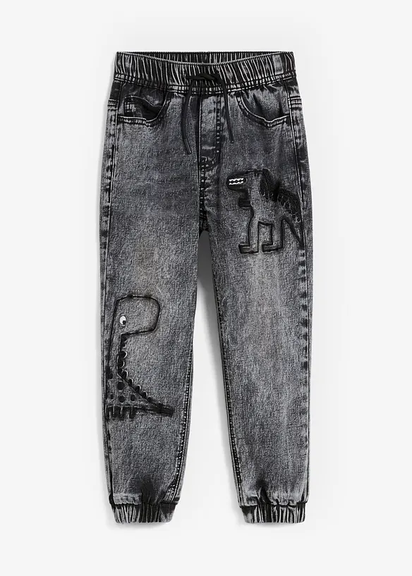 Jean chaud garçon dino, Regular Fit, bonprix