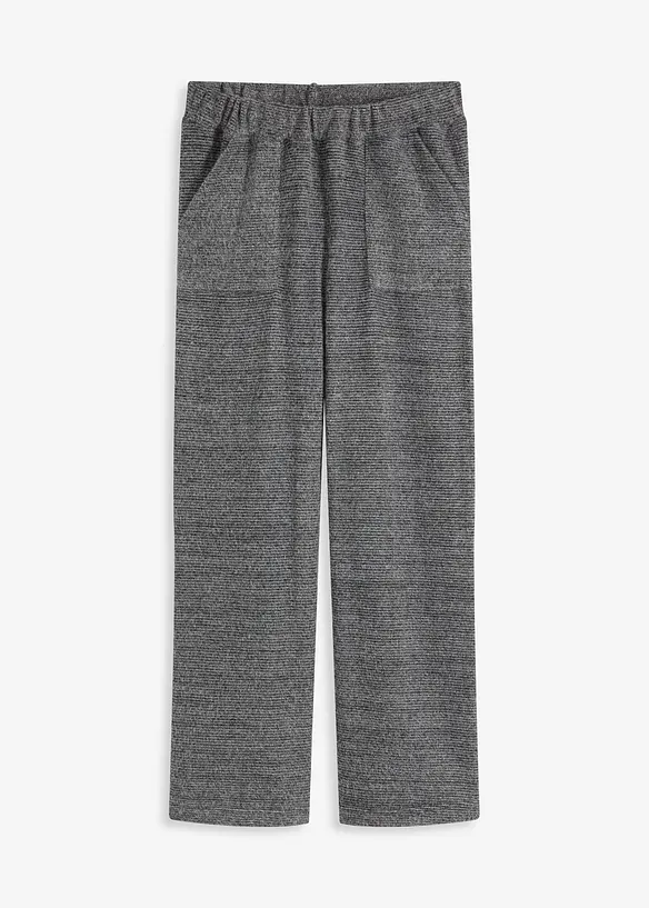 Loungewear Hose aus kuscheligem Chenille, bonprix
