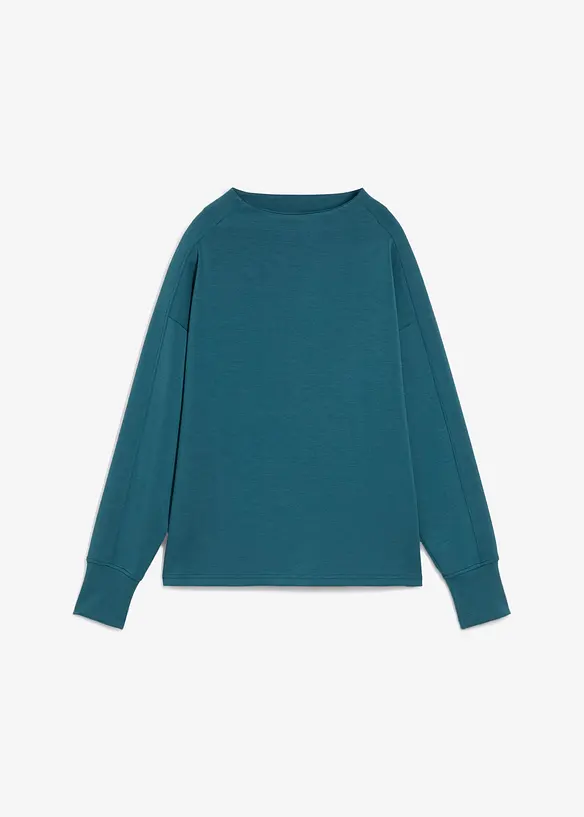Sweat oversize en matière néoprène douce, bonprix