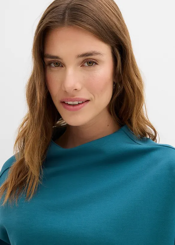 Sweat oversize en matière néoprène douce, bonprix