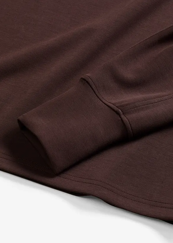 Oversize Sweatshirt aus weichem Scuba, bonprix