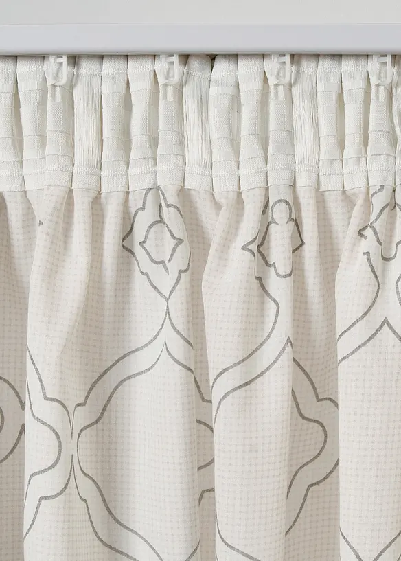 Voilage en polyester recyclé (1 pce), bonprix