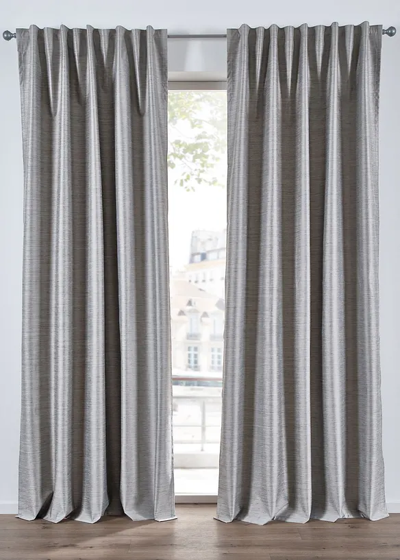 Rideau panneau assombrissant aspect soie (1 pce), bonprix