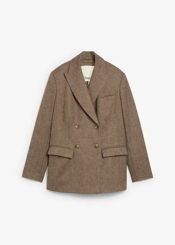 Blazer en laine majoritaire, bonprix