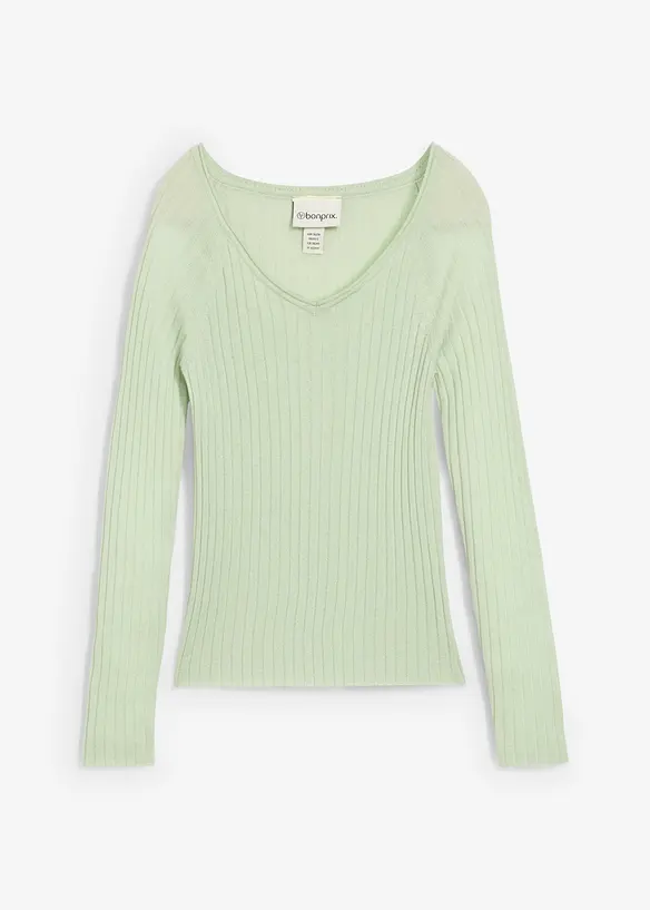 Feinstrickpullover aus Merinowolle, bonprix