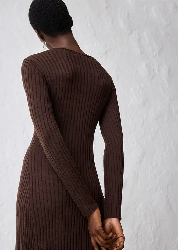 Strickkleid aus Merinowolle, bonprix