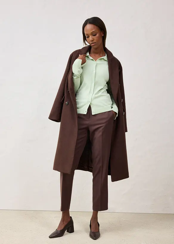 Pull doux en fine laine mélangée, bonprix