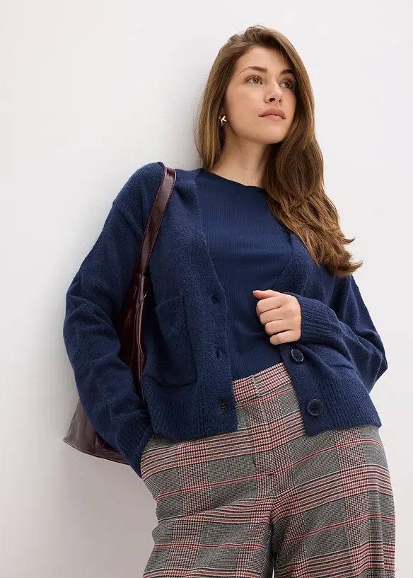 Oversize-Strickjacke, bonprix