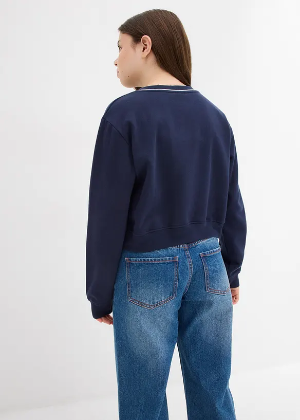 Sweatshirt aus reiner Bio-Baumwolle, bonprix