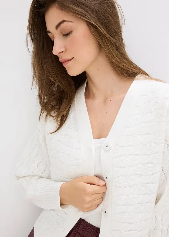 Oversize-Strickjacke, bonprix