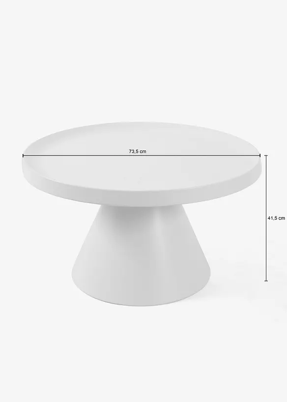 Table basse en métal, bonprix