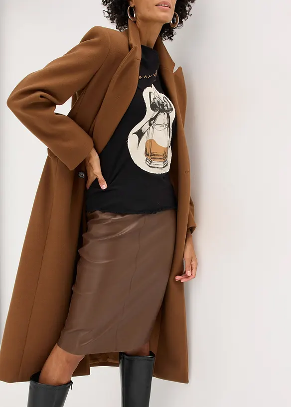 Langarmshirt aus Baumwollstretch, bonprix