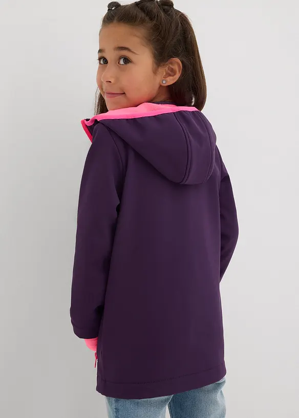 Parka thermique en softshell déperlant, bonprix