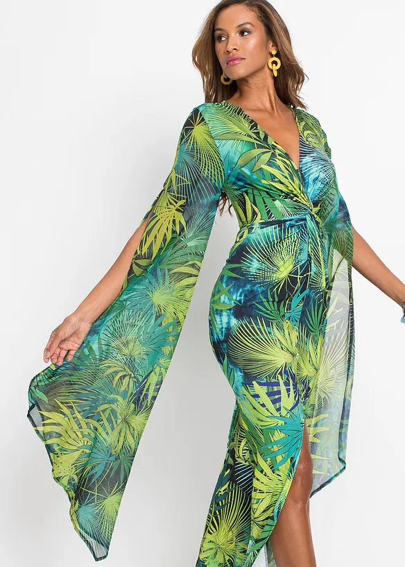 Robe en jersey avec fente, bonprix