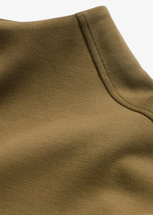 Oversize Sweatshirt aus weichem Scuba, bonprix