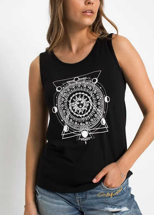 Shirt mit Druck, bonprix
