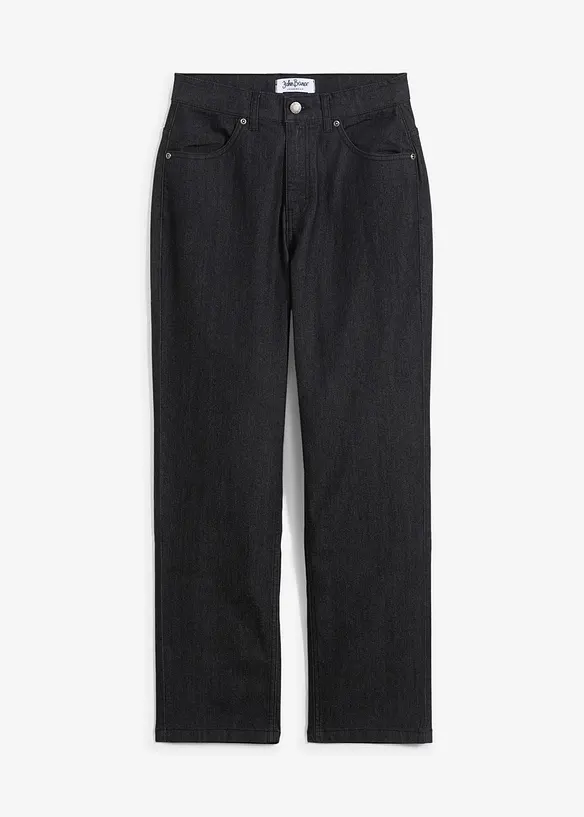Extra Loose Fit-Jeans mit verstellbarem Bund, Straight, bonprix