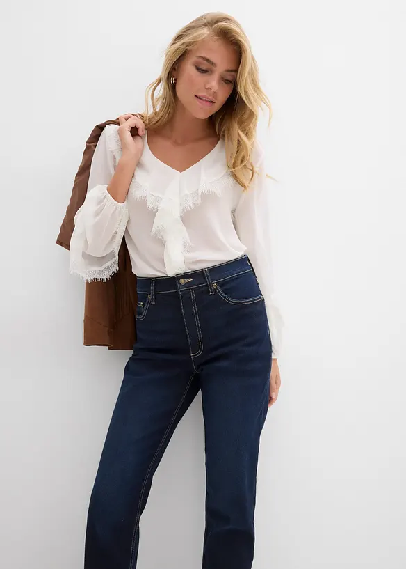 Jean Slim taille haute, bonprix