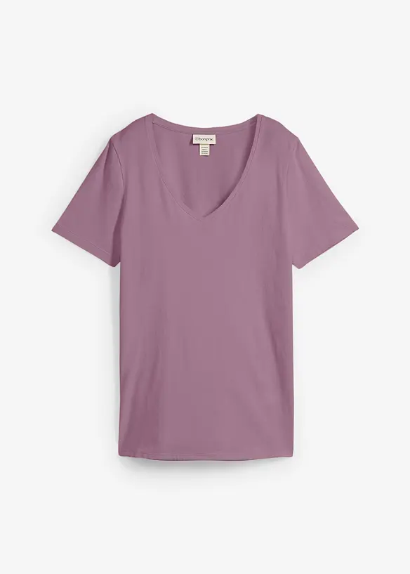 T-Shirt mit reiner Bio-Baumwolle, bonprix
