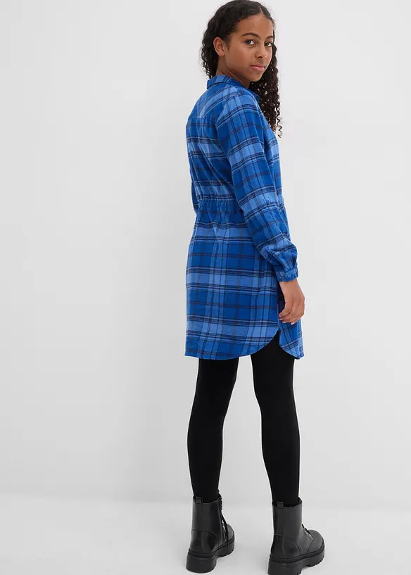 Robe-chemise en flanelle, bonprix