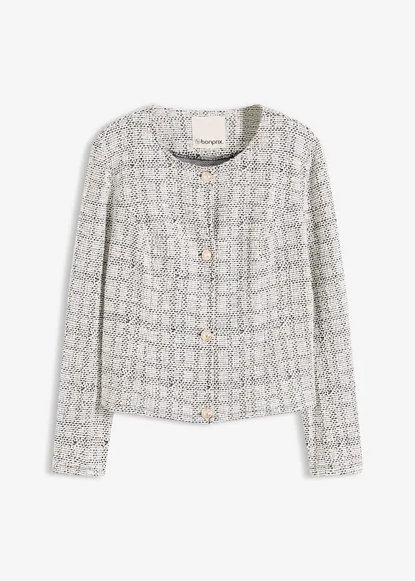 Gilet en maille bouclette, bonprix