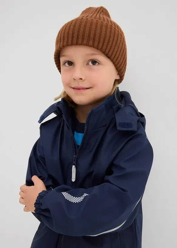 Veste de pluie thermique et imperméable avec capuche, bonprix