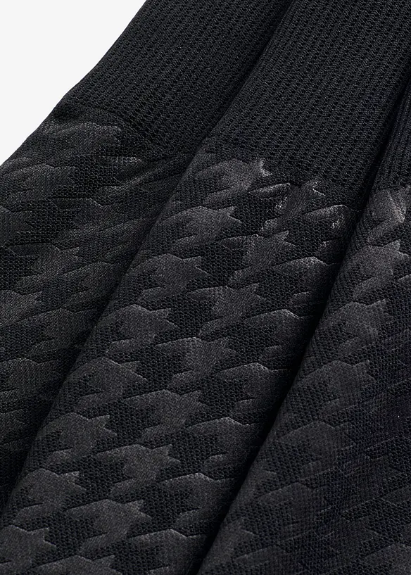 Legging thermo sans couture avec intérieur doux et motif pied-de-poule, bonprix