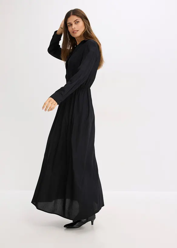 Maxikleid aus reiner Viskose, bonprix