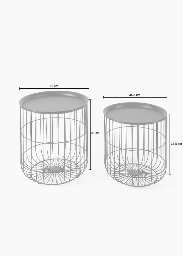 Beistelltisch (2-tlg. Set), bonprix
