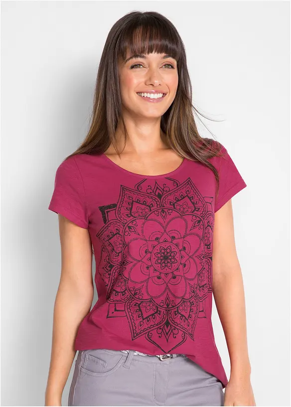 T-Shirt aus reiner Bio-Baumwolle, bonprix