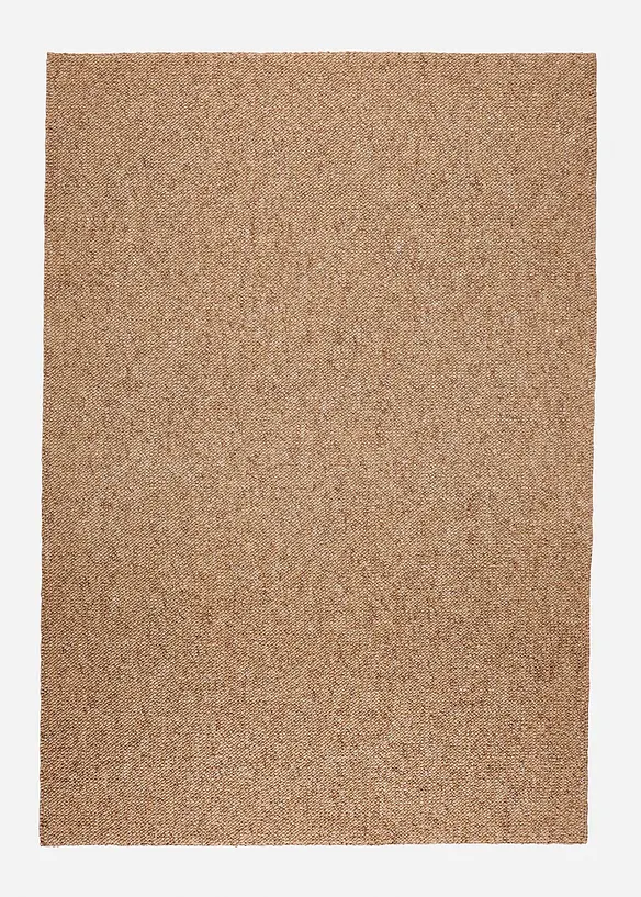Tapis lavable effet bouclé reliéfé, bonprix