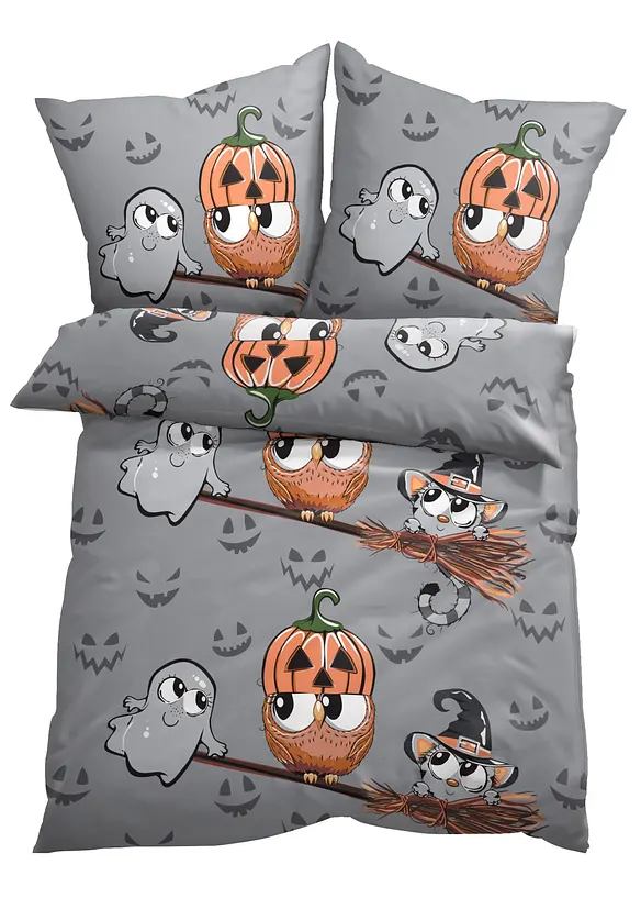 Parure de lit avec chouettes, bonprix