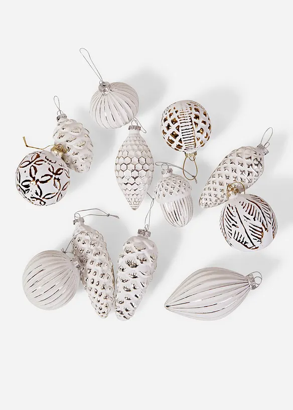 Boules de Noël (12 pces), bonprix