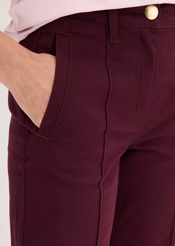Twillhose mit Biese und Leistentasche, bonprix