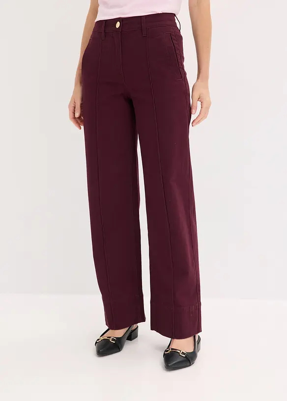 Twillhose mit Biese und Leistentasche, bonprix
