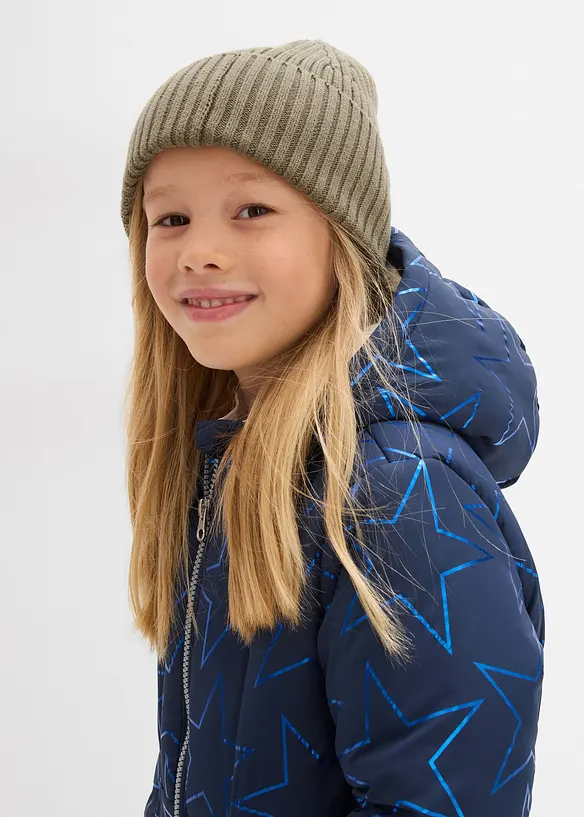 Wasserabweisende Winterjacke mit Teddyfuter, bonprix
