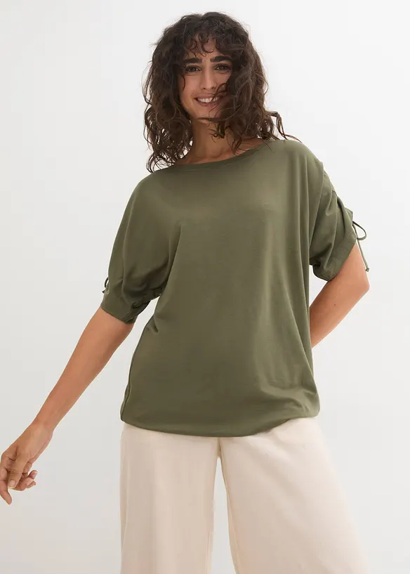 Shirt aus fließender Viskose, bonprix