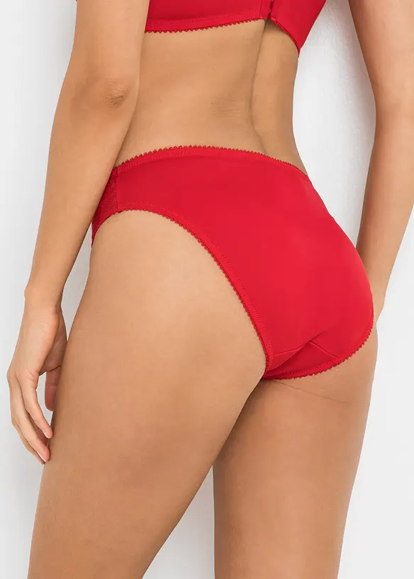 Lot de 2 slips avec dentelle, bonprix
