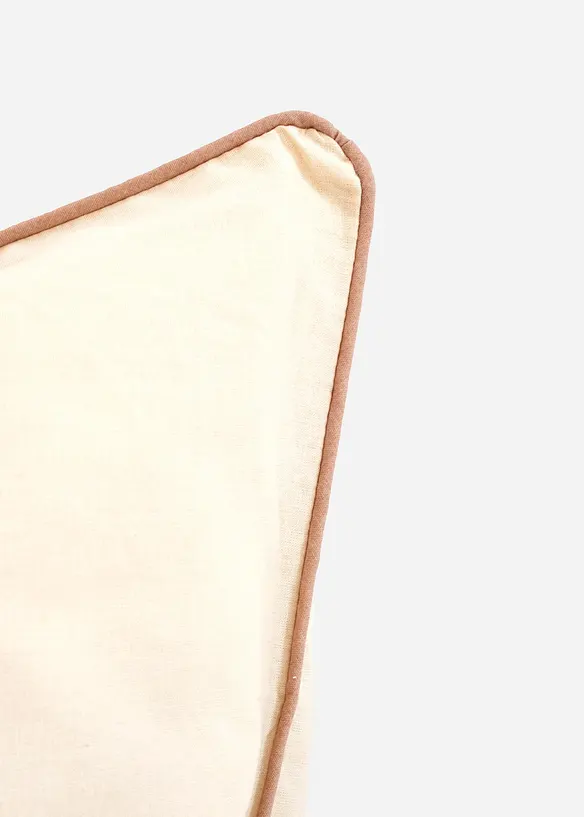 Renforcé Bettwäsche mit kontrastfarbener Paspel, bonprix