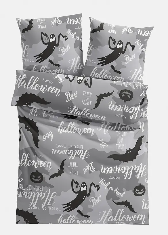 Bettwäsche mit Halloween Design, bonprix