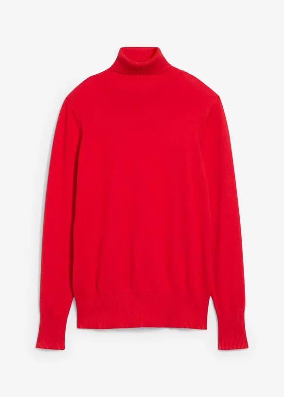 Pull col roulé basique, bonprix