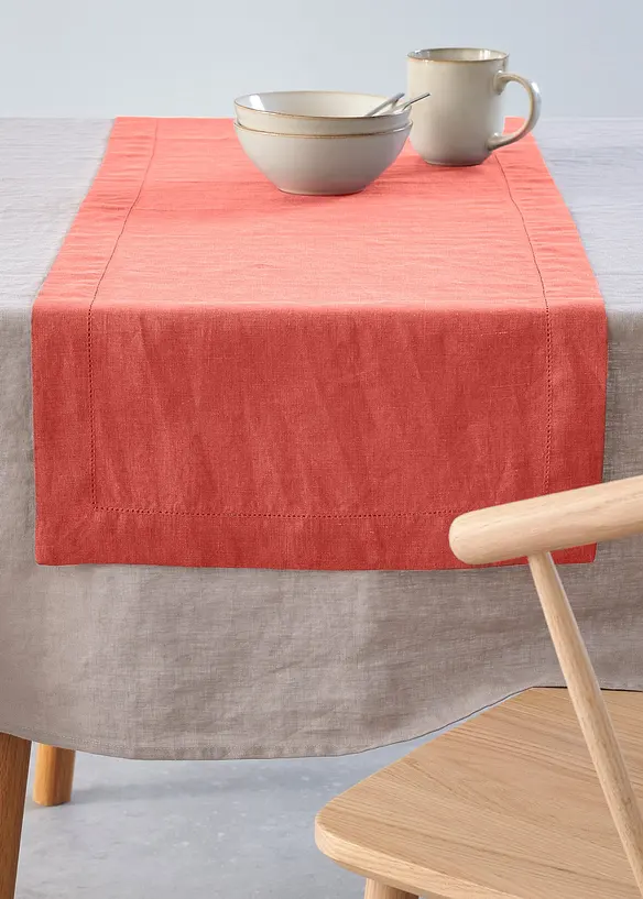 Chemin de table en lin, bonprix