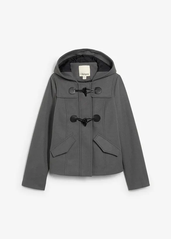 Duffle-Jacke, Wollimitat, bonprix