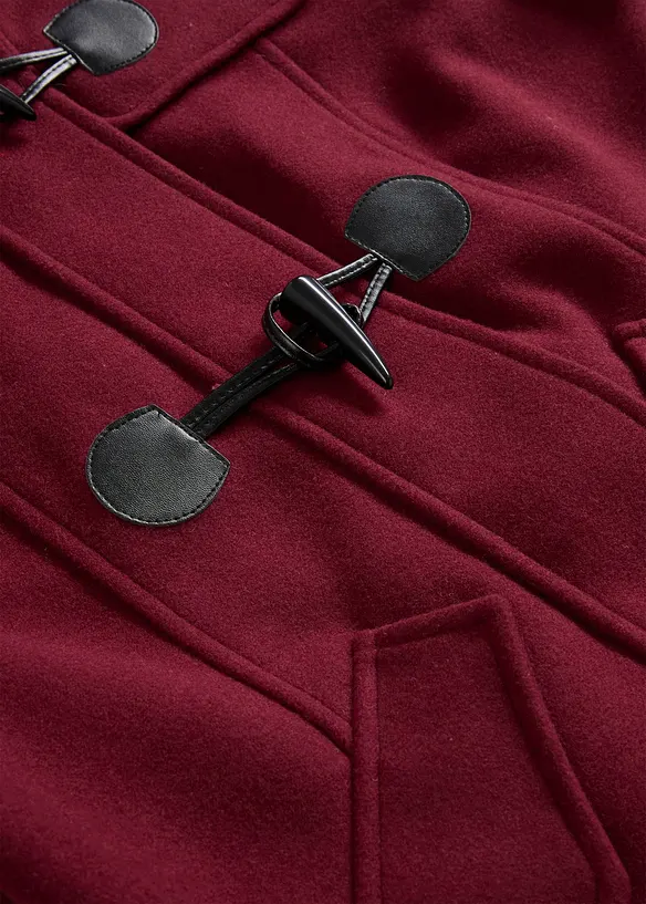 Duffle-Jacke, Wollimitat, bonprix
