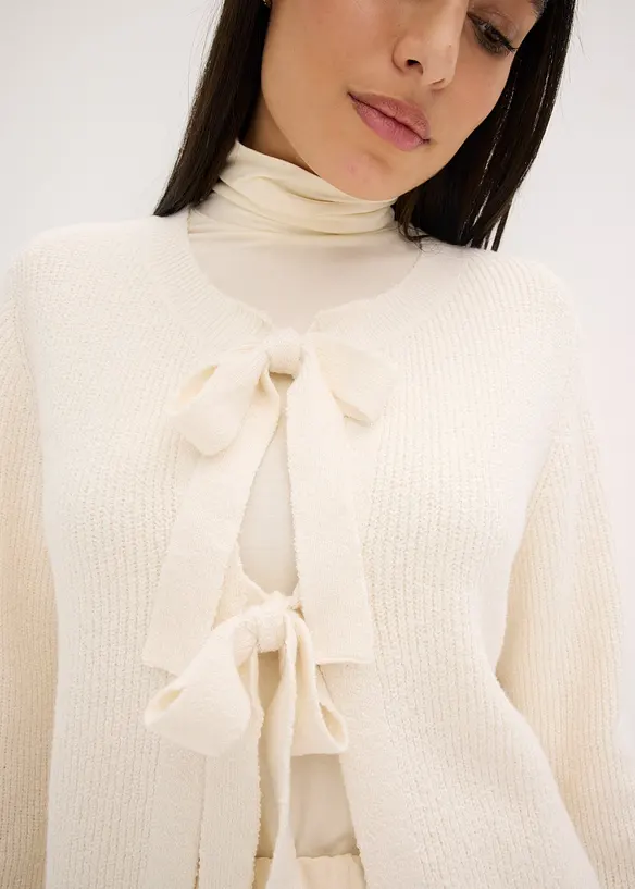 Strickjacke aus Baumwoll-Mix, bonprix
