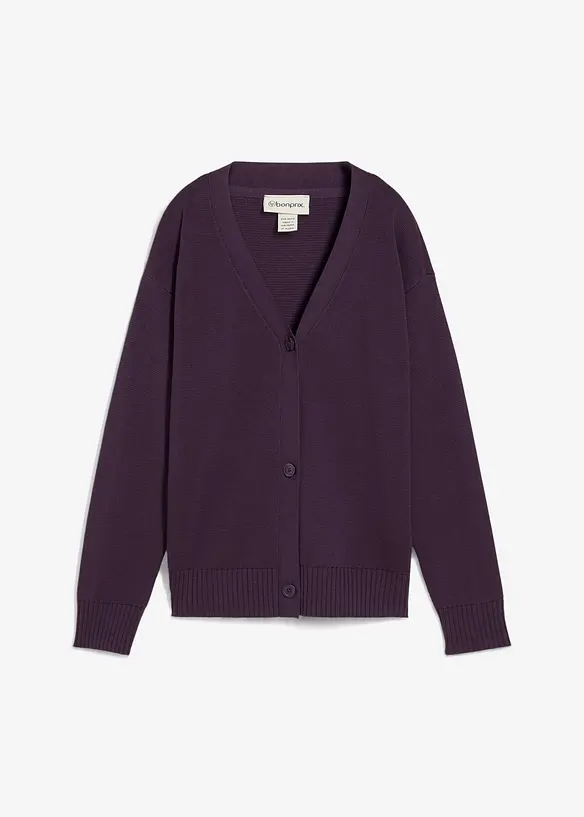Milano Rib-Feinstrickjacke, bonprix